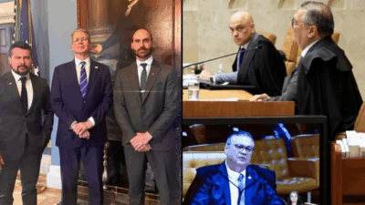 BOMBA: Trump abre portas da Casa Branca para Eduardo Bolsonaro e Paulo Figueiredo assistirem julgamento histórico do ex-presidente