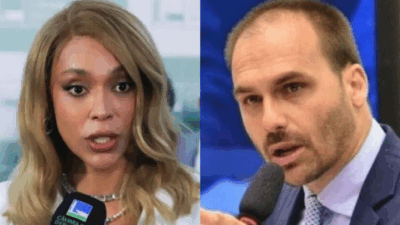 Erica Hilton lança ofensiva total: campanha de $ódio contra Eduardo Bolsonaro agita Brasil