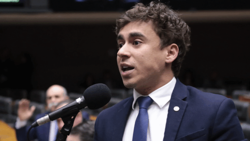 Nikolas Ferreira detona STF: ministros chamados de argentinos julgam ídolo do futebol e geram irada reação do deputado