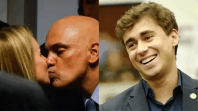 Nikolas não perde tempo e causa polêmica com homenagem inusitada ao casal Moraes