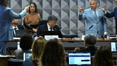 CPMI vira palco de tumulto: Relator explode e acusa ex-ministro de roubo e vagabundagem em sessão explosiva