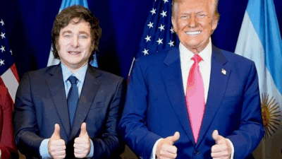 Trump exalta Milei e esmaga a esquerda com vitória avassaladora em discurso explosivo! 🔥