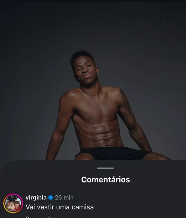 Explosão: Desabafo de Virginia sobre perfume de Vini Jr causa revolta na web
