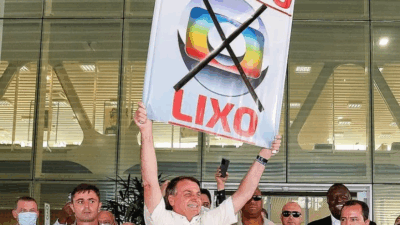 Globo humilhada em Interlagos após homenagem polêmica com Ei, vai tomar no c