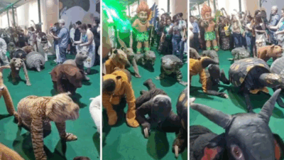 COP dos Vexames: Atores Fantasiados Fazem Protesto Humilhante na Green Zone