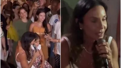 Ivete Sangalo ESTOURA e canta Belo na roda de samba! SURPRESA TOTAL no vídeo da festa