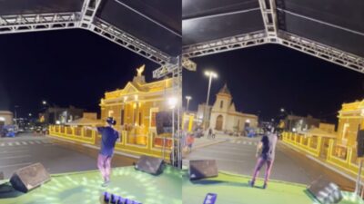 Dramático: Jerônimo Vacheiro faz show para plateia vazia e vergonha alheia