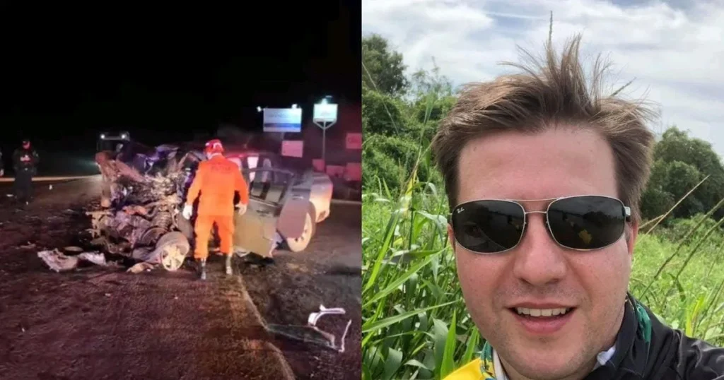 ACIDENTE FATAL EM MATO GROSSO: Engenheiro Agrônomo Morre em Colisão Brutal entre Caminhonete e Carreta