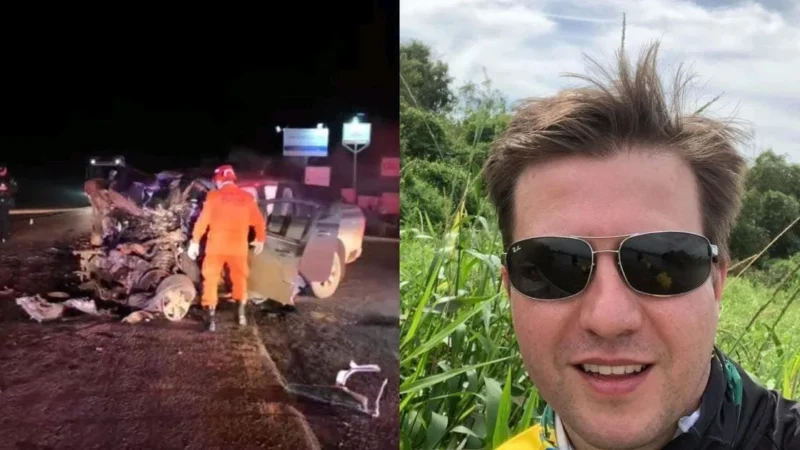 ACIDENTE FATAL EM MATO GROSSO: Engenheiro Agrônomo Morre em Colisão Brutal entre Caminhonete e Carreta