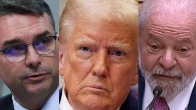 Trump faz declaração bombástica sobre Flávio Bolsonaro e solta o verbo contra Lula em desabafo impactante