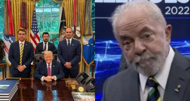 Trump explode ao ouvir resposta de Lula: Não gostei diz Flávio